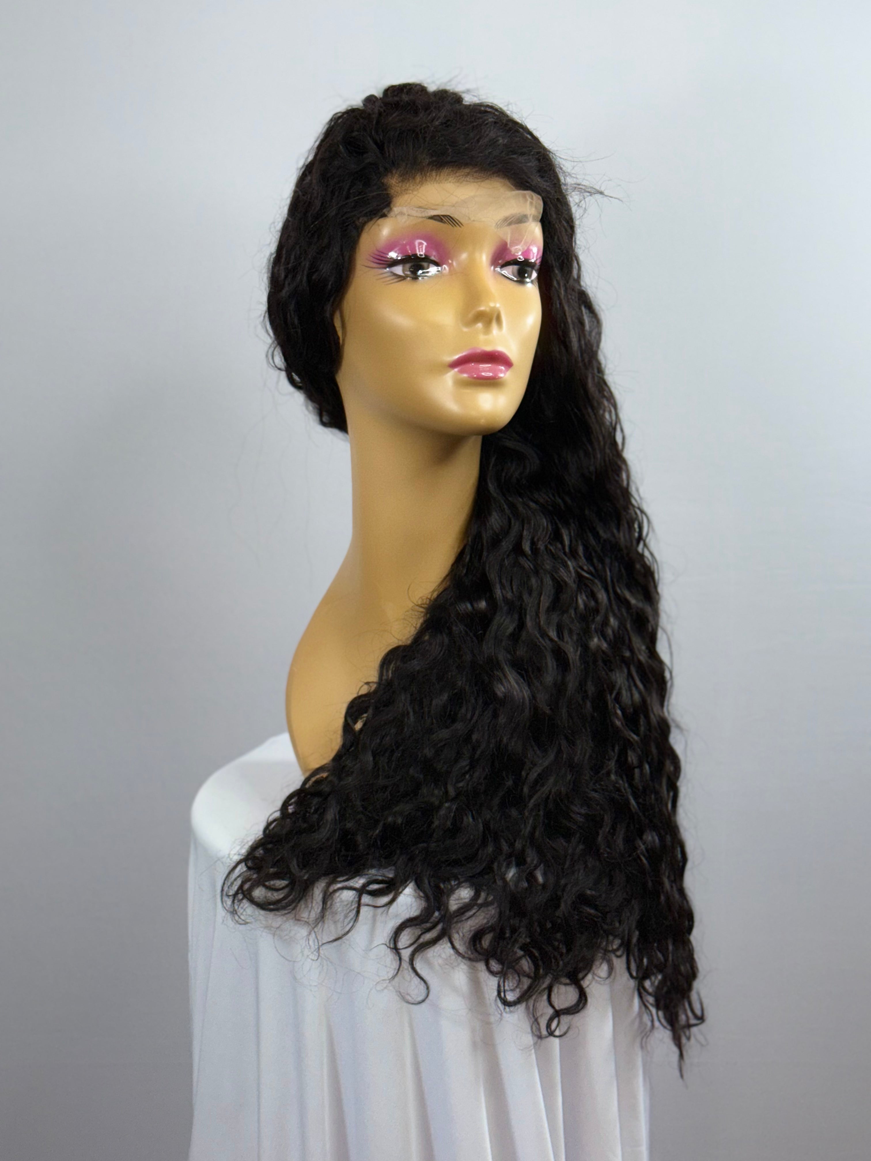 Water Wave Wig – 250% Density (13×4 Transparent & 4×4 HD)