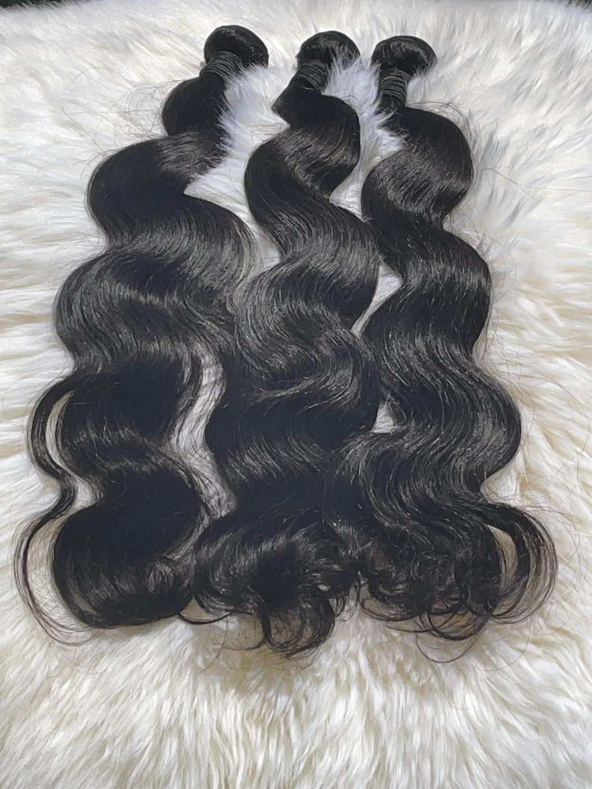 Body Wave Hair Bundles – 10A & Virgin 100% Human Hair